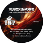 RenegadeGenius - The RenegadeGenius Remix EP (Chaos Colour Version) - Paranoid Recordings - PRVEP011 - 12" Vinyl