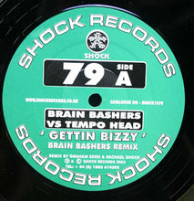 Load image into Gallery viewer, Brain Bashers Vs Tempo Head : Gettin Bizzy (12")