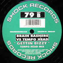 Load image into Gallery viewer, Brain Bashers Vs Tempo Head : Gettin Bizzy (12")