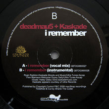 Load image into Gallery viewer, deadmau5 + Kaskade : I Remember (12")