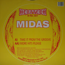 Load image into Gallery viewer, Midas : Take It From The Groove / More Hits Please (12",33 ⅓ RPM)