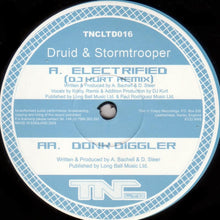 Load image into Gallery viewer, DJ Druid &amp; Stormtrooper (3) : Electrified / Donk Diggler (12")