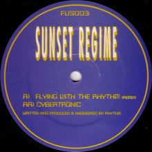 Load image into Gallery viewer, Sunset Regime : Flying With The Rhythm (Remix) / Cybertronic (12")