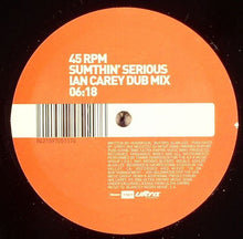 Load image into Gallery viewer, Audio Club : Sumthin' Serious (Ian Carey Remixes) (12")