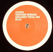 Load image into Gallery viewer, Audio Club : Sumthin' Serious (Ian Carey Remixes) (12")
