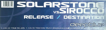 Load image into Gallery viewer, Solarstone vs Sirocco : Release / Destination (12")