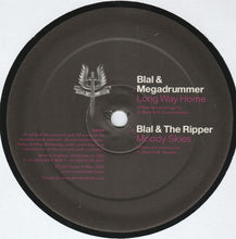 Load image into Gallery viewer, Blal &amp; Megadrummer / Blal &amp; Ripper (7), The : Long Way Home / Moody Skies (12",45 RPM)