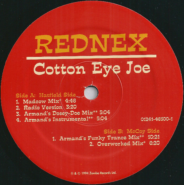Buy Rednex : Cotton Eye Joe (12