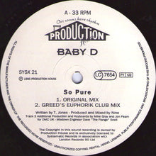 Load image into Gallery viewer, Baby D : So Pure (12")