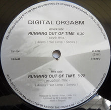 Load image into Gallery viewer, Digital Orgasm : Running Out Of Time (12")