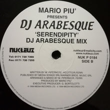Load image into Gallery viewer, Mario Piu'* Presents DJ Arabesque : Serendipity (12")