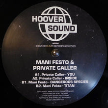 Load image into Gallery viewer, Private Caller &amp; Mani Festo : Hooversound Presents: Private Caller &amp; Mani Festo (12", EP)