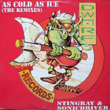 Load image into Gallery viewer, Stingray &amp; Sonicdriver : As Cold As Ice (The Remixes) (12", Ltd)