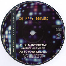 Load image into Gallery viewer, A Guy Called Gerald : So Many Dreams (12")