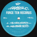 DJ Crystl - The Dark Crystl / Inna Year 3000 - Force Ten Records - FTR 001 - 12" - Vinyl -  Very Good (VG)