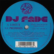 Load image into Gallery viewer, DJ Fade : Lost It / Promises (12")