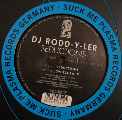 Rodd-Y-Ler : Seductions (12")