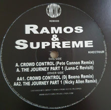 Load image into Gallery viewer, Ramos &amp; Supreme : The Journey / Crowd Control (Remixes) (12")