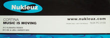 Load image into Gallery viewer, Cortina : Music Is Moving (12", Promo)