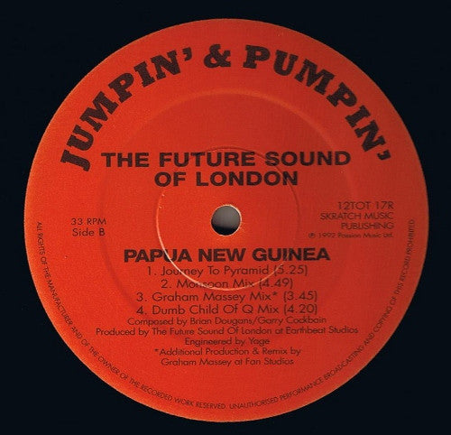 The Future Sound Of London : Papua New Guinea (12")