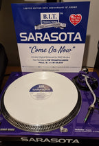 Sarasota – "Come On Now"  - 25th Anniversary Mixes - B.I.T Productions - 12" white vinyl - BIT25-4