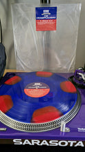 Load image into Gallery viewer, The Crowdpleasers &quot;Dirty Sonz Of A Gun&quot;  - B.I.T Productions - 12&quot; Blue &amp; Red vinyl - BIT25-12