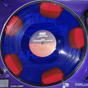 The Crowdpleasers "Dirty Sonz Of A Gun"  - B.I.T Productions - 12" Blue & Red vinyl - BIT25-12