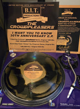 Load image into Gallery viewer, The Crowdpleasers – I Want You To Know 30th Anniversary E.P. - B.I.T Productions - 12" Gold and Black Vinyl - Deluxe - BIT30-2