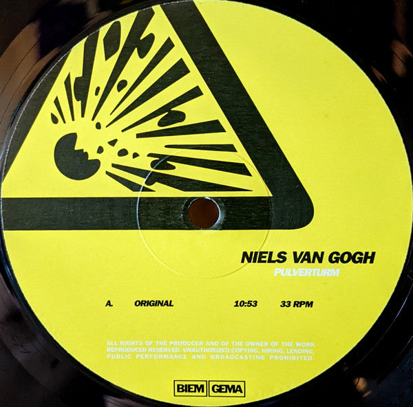 Niels Van Gogh - Pulverturm - Kosmo Records - KOS 022 - 12" - Vinyl -  Very Good Plus (VG+)