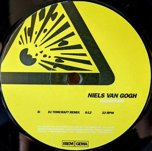 Niels Van Gogh - Pulverturm - Kosmo Records - KOS 022 - 12" - Vinyl -  Very Good Plus (VG+)