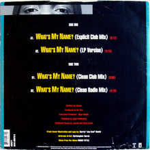 Load image into Gallery viewer, Snoop Dogg : What's My Name? (12", Single)