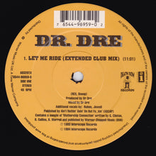 Load image into Gallery viewer, Dr. Dre : Let Me Ride / Nuthin' But A 'G' Thang (12")