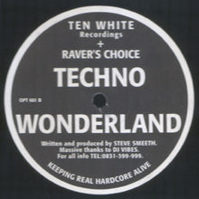 Load image into Gallery viewer, Steve Smeeth &amp; Ravers Choice : Techno Wonderland (12", Unofficial)