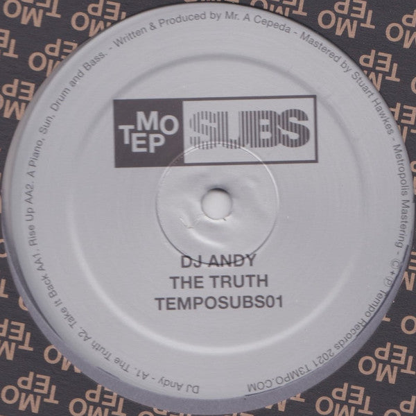 DJ Andy : The Truth (12",EP)