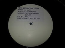 Load image into Gallery viewer, DJ Unity : Golden Lights / Freedom (12", Promo, W/Lbl)
