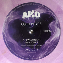 Load image into Gallery viewer, Coco Bryce : Sweetheart / Sonar (10", Promo, Pin)