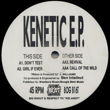 Load image into Gallery viewer, Kenetic : Kenetic E.P. (12",45 RPM,EP)