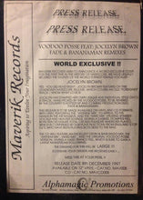 Load image into Gallery viewer, Voodoo Posse (2) Feat. Jocelyn Brown : Love Is (Fade &amp; Bananaman Remixes) (12", Ltd, W/Lbl)