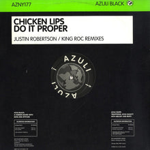 Load image into Gallery viewer, Chicken Lips : Do It Proper (Justin Robertson / King Roc Remixes) (12",45 RPM)