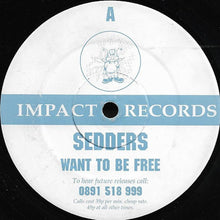 Load image into Gallery viewer, Sedders : Want To Be Free / Imagination 96 Remix (12")