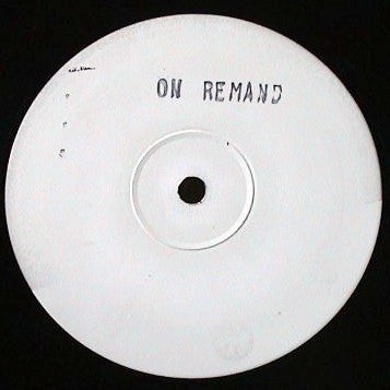On Remand - Blacksteel / Controllin' - Crack House Productions - CH 001 - 12" White Label Stamped - Vinyl -  Good Plus (G+)