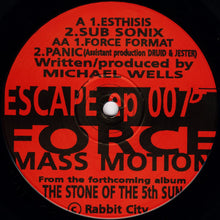 Load image into Gallery viewer, Force Mass Motion : Escape EP (12", EP)