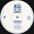 DJ Dextrous & Rude Boy Keith - Lovable - King Of The Jungle - KJL-1 - 12" - Vinyl -  Very Good (VG)