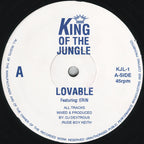 DJ Dextrous & Rude Boy Keith - Lovable - King Of The Jungle - KJL-1 - 12" - Vinyl -  Very Good (VG)