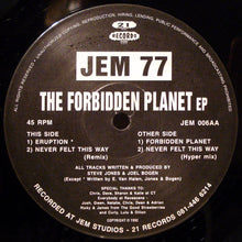 Load image into Gallery viewer, Jem 77 : The Forbidden Planet EP (12", EP)