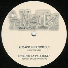 Load image into Gallery viewer, Hixxy &amp; UFO / Force &amp; Styles With Lisa Abbott : Back In Business / Senti La Passione (12", Promo)