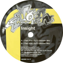 Load image into Gallery viewer, Insight (3) : I Feel Alive (12")