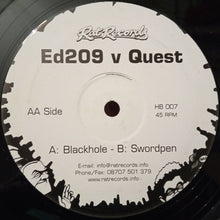 Load image into Gallery viewer, Ed209 v Quest* : Blackhole / Swordpen (12")