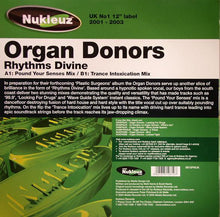Load image into Gallery viewer, Organ Donors : Rhythms Divine (12")