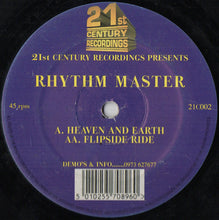 Load image into Gallery viewer, Rhythm Master : Heaven And Earth / Flipside Ride (12")